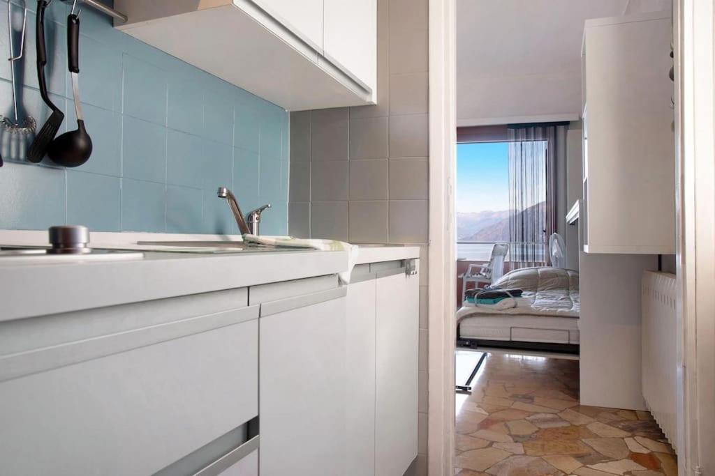 Ferienwohnung Studio Belvedere Brezzo Luaran gambar