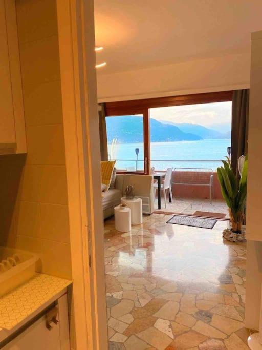 Ferienwohnung Studio Belvedere Brezzo Luaran gambar